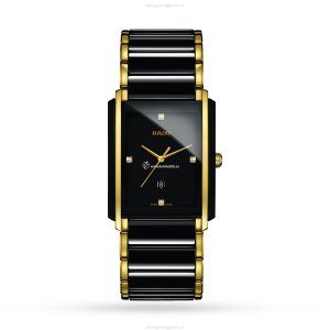 Rado Integral R20204712 Ceramic Quartz Black Watch - 41mm