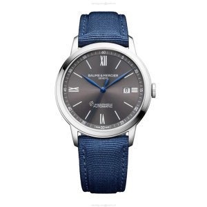 Baume & Mercier Classima M0A10608 | 42mm Black Dial Quartz Watch