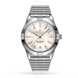 Breitling Chronomat A10380101A4A1 | 36mm Automatic White Dial | Stainless Steel