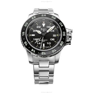 BALL Engineer Hydrocarbon Automatic Watch - 42mm Black Dial - Stainless Steel
