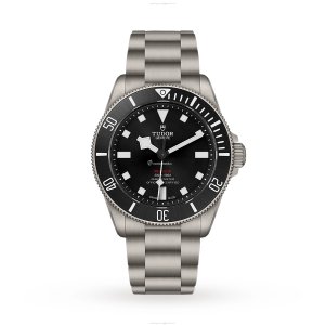 Tudor Pelagos 39mm Titanium Automatic Watch - Black Dial - 200M Water Resistant