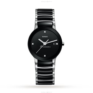 Rado Centrix R30935712 Ceramic Quartz Black Watch | 31mm
