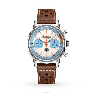 Breitling Top Time Deus Automatic Watch - 41mm Stainless Steel & White Dial