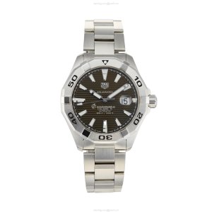 TAG Heuer Aquaracer Automatic Watch - 43mm Stainless Steel - Brown Dial