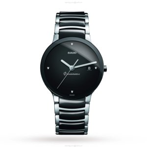 Rado Centrix R30934712 | Black Ceramic Watch | 38mm Quartz