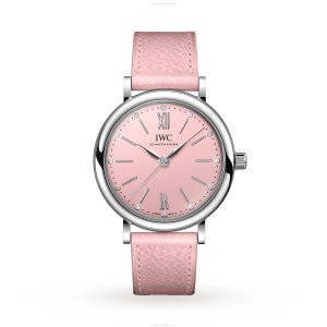 IWC Portofino IW357417 | 34mm Pink Dial | Automatic | Stainless Steel