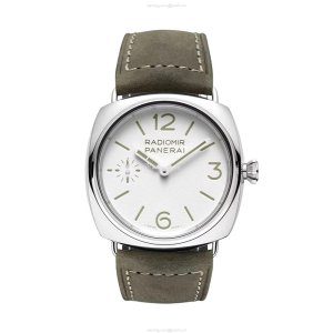 Panerai Radiomir PAM01384 - 45mm Stainless Steel Manual Winding White Dial
