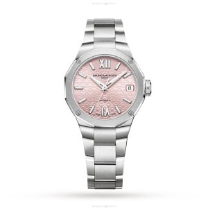 Baume & Mercier Riviera BM0A10675 - 33mm Pink Dial Automatic Watch