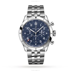 Breitling Aviator 8 AB04451A1C1A1 | 46mm Blue Dial | Automatic Watch