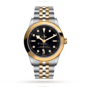 Tudor Black Bay M79663-0006 | 39mm Steel & Gold Automatic Watch