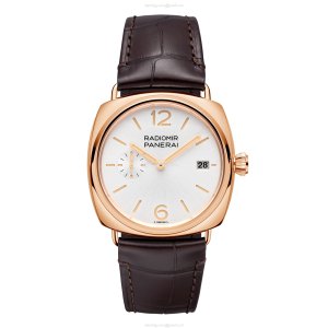 Panerai Radiomir PAM01026 40mm 18ct Gold Automatic Watch - White Dial