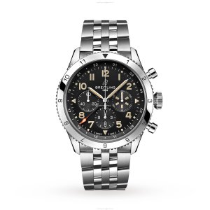 Breitling Aviator 8 AB04453A1B1A1 | 46mm Automatic Black Dial | Stainless Steel