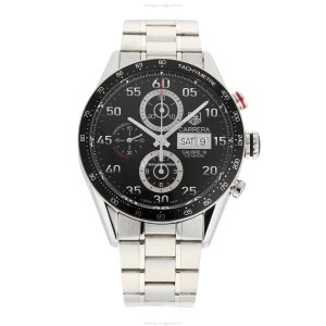 Pre-Owned TAG Heuer Carrera Calibre 16 Chronograph - 43mm Black Dial Automatic