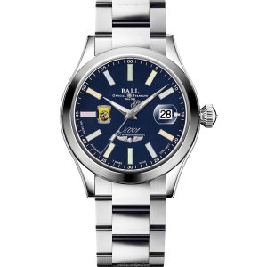 BALL Engineer Master II Automatic Blue Watch - 40mm Stainless Steel