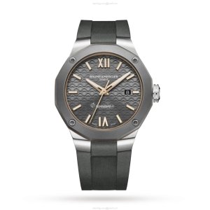 Baume & Mercier Riviera BM0A10660 - 43mm Automatic Grey Dial - Stainless Steel