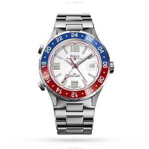 BALL Roadmaster DG3038A-S2C-WH Titanium Automatic Watch - 40mm White Dial