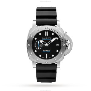 Panerai Submersible PAM02973 Automatic Diver - 42mm Stainless Steel Black Dial
