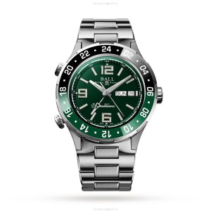 BALL Roadmaster DG3030B-S2C-GR Titanium Automatic Green Watch | 40mm