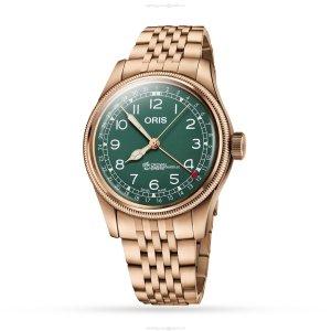 Oris Big Crown Bronze Automatic Green Watch - 40mm Case | Replica