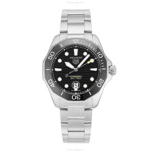 Pre-Owned TAG Heuer Aquaracer WBP201A.BA0632 - 43mm Automatic Black Dial