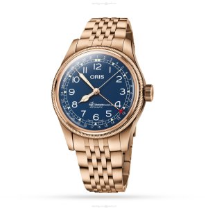 Oris Big Crown Bronze Automatic Blue Watch - 40mm Case | Replica