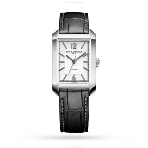 Baume & Mercier Hampton Automatic Watch - Silver Dial & Stainless Steel