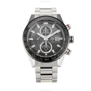 TAG Heuer Carrera CAR201W.BA0714 Automatic Grey Watch - 43mm Stainless Steel & Ceramic