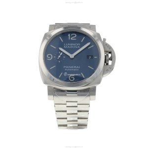 Panerai Luminor PAM01316 - 44mm Blue Dial Automatic Watch - Stainless Steel