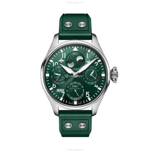IWC Pilot IW503608 Automatic | 46mm Stainless Steel | Green Dial