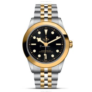 Tudor Black Bay M79663-0001 | 39mm Automatic Watch | Steel & Gold
