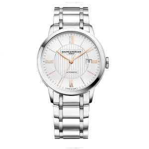 Baume & Mercier Classima M0A10374 | Automatic Silver Dial | 40mm Stainless Steel