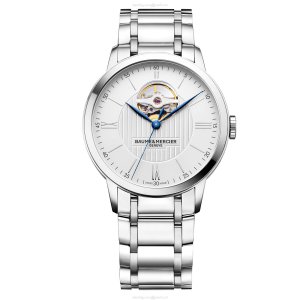 Baume & Mercier Classima M0A10275 Automatic Watch - 40mm Silver Dial