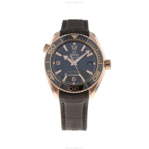 Omega Seamaster Planet Ocean 39.5mm Rose Gold Automatic Watch