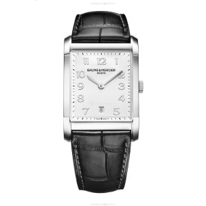 Baume & Mercier Hampton M0A10154 | 42mm Stainless Steel Quartz Watch - White Dial