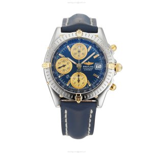 Breitling Chronomat B13350 Automatic | 40mm Steel & Gold | Blue Dial