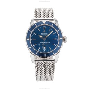 Breitling Superocean Heritage 46mm Automatic Blue Dial - Stainless Steel Watch