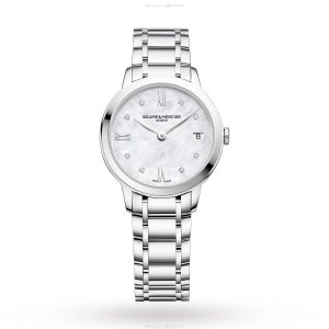 Baume & Mercier Classima M0A10326 | Ladies Quartz Watch | Mother of Pearl Dial