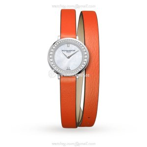 Baume & Mercier Promesse M0A10290 | Ladies Quartz Watch | Mother of Pearl Dial