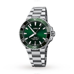 Oris Aquis Date Automatic Diving Watch - 41mm Stainless Steel - 300m Water Resistant