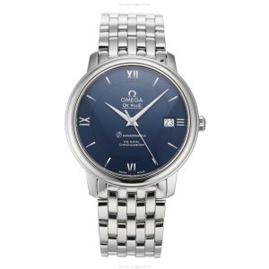 Pre-Owned Omega De Ville Automatic Watch - 36.8mm Blue Dial | Stainless Steel