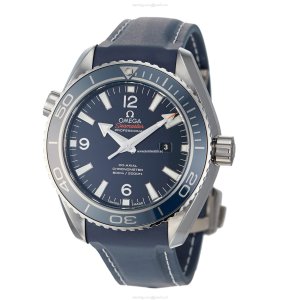 Omega Seamaster Planet Ocean 37.5mm Titanium Blue Dial Automatic Watch