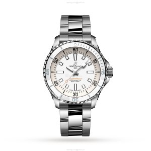 Breitling Superocean 36mm Automatic White Dial - Stainless Steel Watch