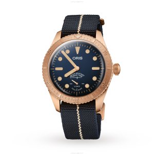 Oris Heritage 1965 Bronze Automatic Blue Watch - 40mm