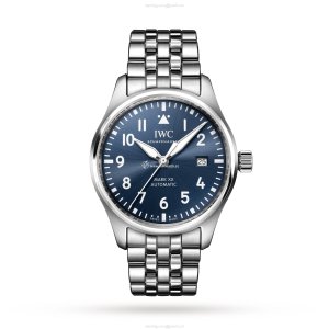 IWC Pilot Mark XX IW328204 - 40mm Blue Dial Automatic Watch