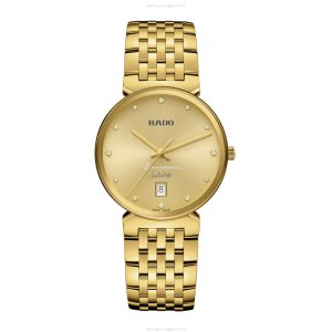 Rado Florence R48914713 | 38mm Gold Dial | Stainless Steel Quartz Watch