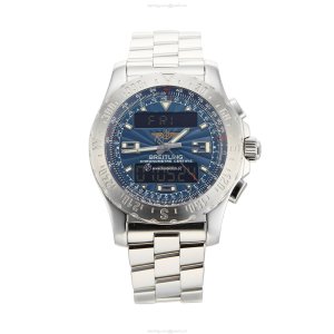 Breitling Airwolf A78363 | 44mm Stainless Steel | Quartz Blue Dial