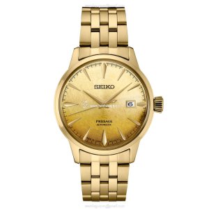Seiko Presage SRPK46J1 Automatic Gold Watch - 40.5mm Stainless Steel & PVD