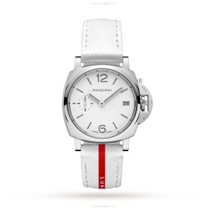 Panerai Luminor Due PAM01306 - 38mm Automatic Watch - White Dial - Stainless Steel