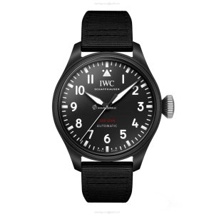 IWC Pilot IW329801 - 43mm Ceramic Automatic Watch - Black Dial