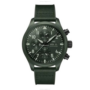 IWC Pilot IW389106 Ceramic Automatic Green Watch - 44.5mm